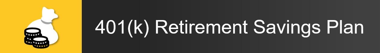 401(k) Retirement Savings Plan Banner