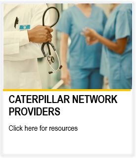 Caterpillar NETwork providers button