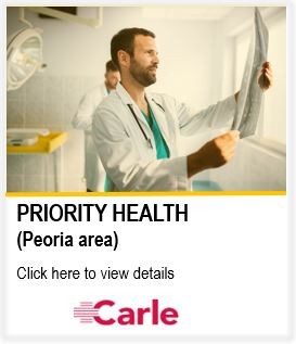 Priority Health button